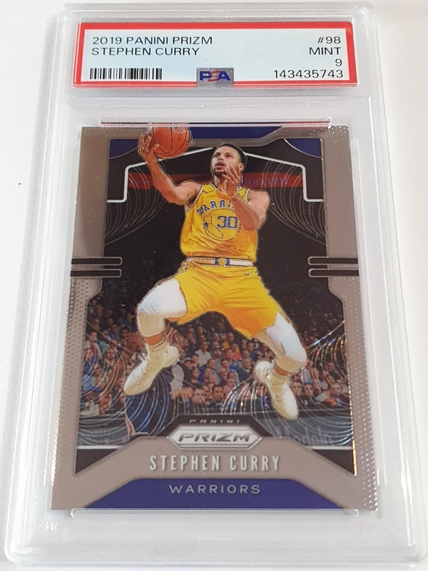 2019 Panini Prizm Stephen Curry #98 - PSA 9 (Low POP)