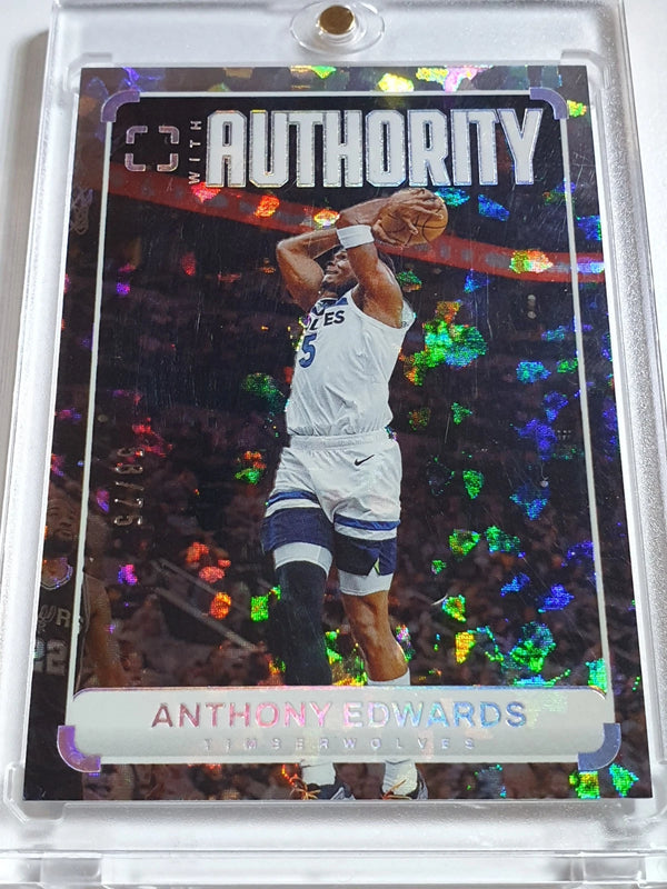 2024 Panini Photogenic Anthony Edwards #7 DIAMOND /75 Holo - Ready to Grade
