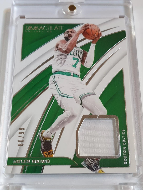 2023 Panini Immaculate Jaylen Brown #PATCH /99 Game Worn Jersey - Ready to Grade