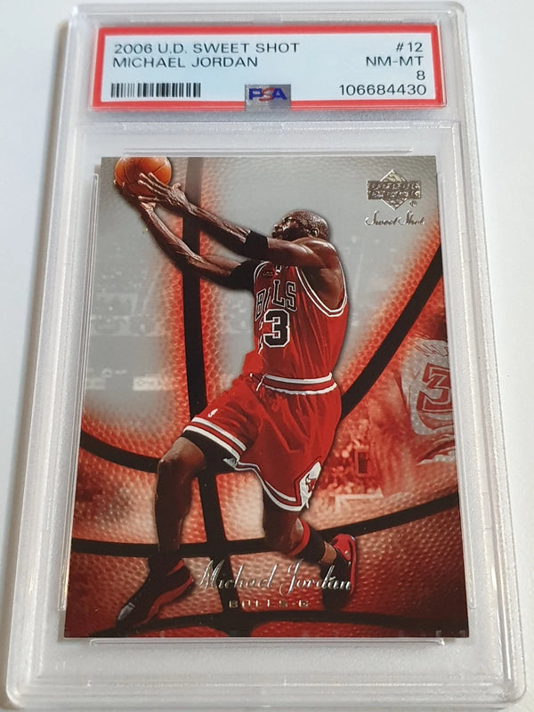 2006 Upper Deck Sweet Shot Michael Jordan #12 - PSA 8 (POP 26)