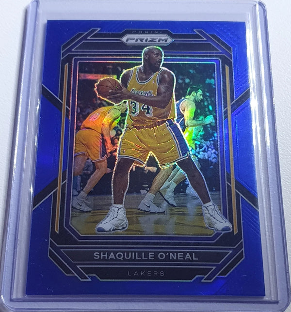 2022 Panini Prizm Shaquille O'Neal #297 BLUE /199 Holo - Ready to Grade