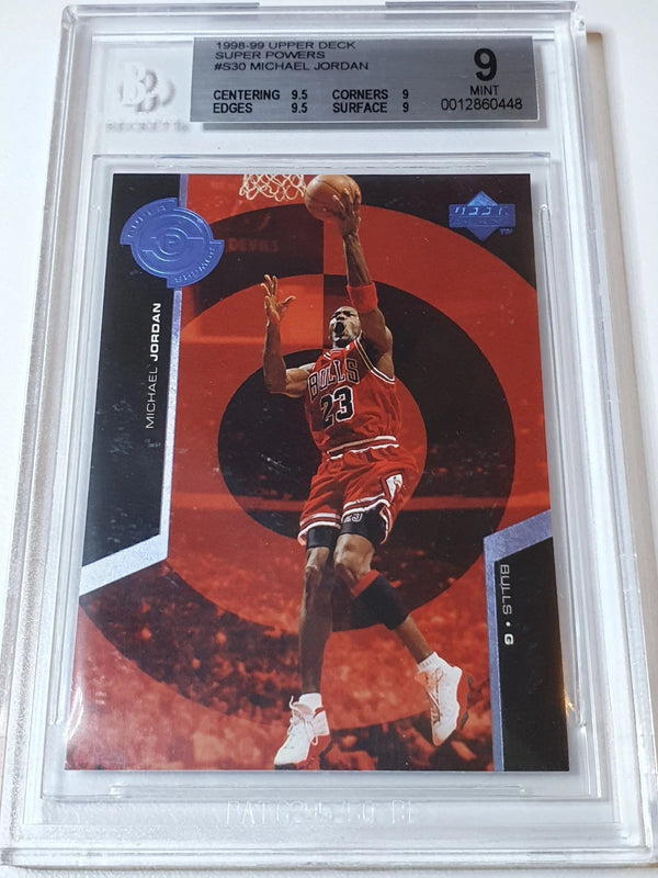 1998 Upper Deck Michael Jordan #S30 Super Powers - BGS 9 (POP 24)