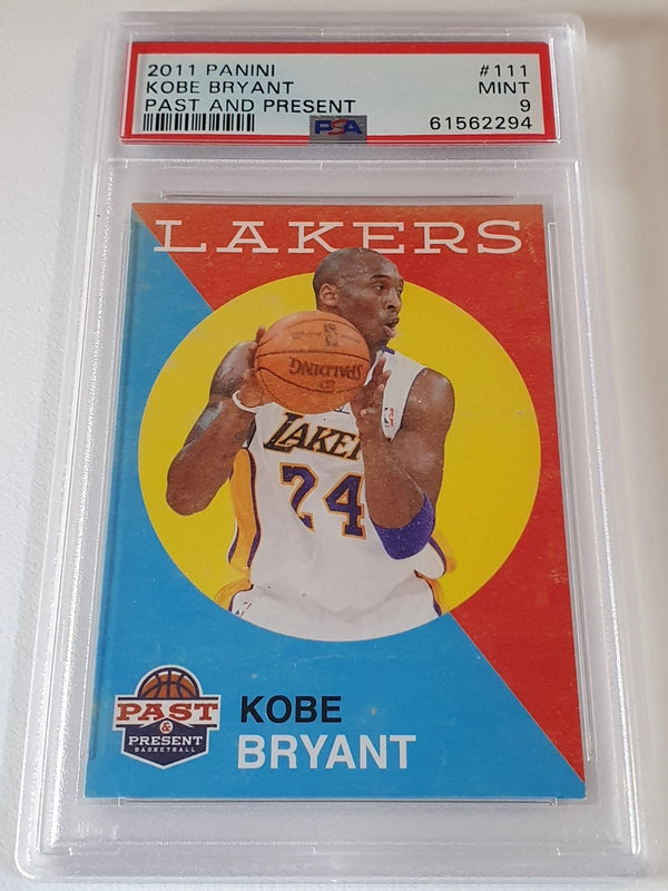 2011 Panini Kobe Bryant #111 Past and Present - PSA 9 (Low POP)