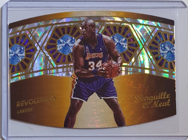 2024 Panini Revolution Shaquille O'Neal #10 FRACTAL Holo Ring Bearers - Rare
