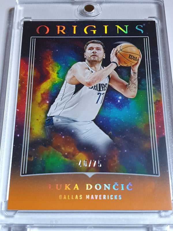 2023 Panini Origins Luka Doncic #90 Orange /75 Edition - Ready for Grading