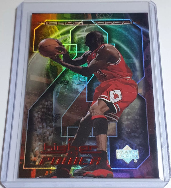 1998 UD Michael Jordan Higher Power #MJ10 HOLO Insert - Ready to Grade