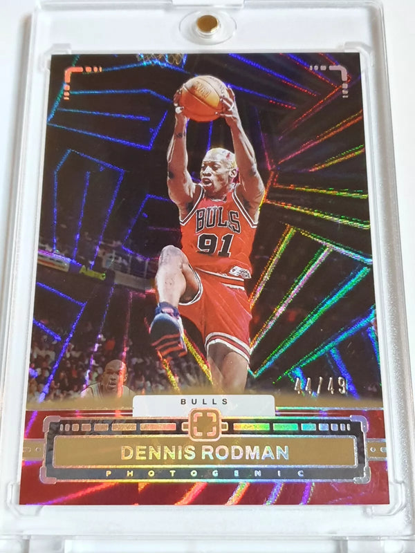 2023 Panini Photogenic Dennis Rodman #119 WEDGES /49 Holo - Ready to Grade