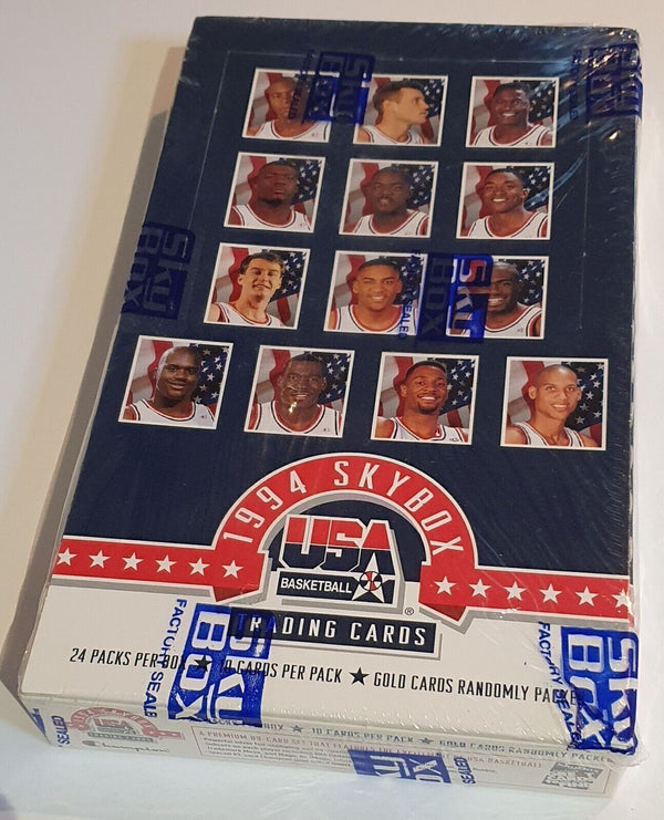 1994 Skybox USA Basketball Trading Cards - Factory Sealed Box