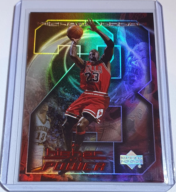 1998 Upper Deck Michael Jordan A Higher Power #MJ12 HOLO Insert - Ready to Grade