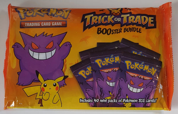 2022 Pokemon Trick or Trade Booster Bundle 40 Packs - Factory Sealed