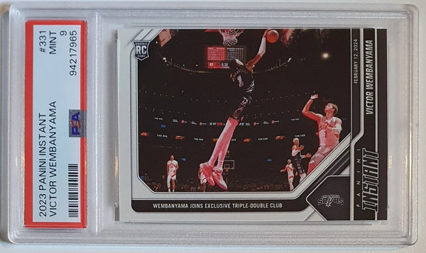 2023 Panini Instant Victor Wembanyama Rookie #331 /5172 RC - PSA 9 (Low POP)