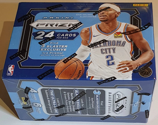 2024-25 Panini Prizm Basketball Blaster Box Factory Sealed - Risacher Castle?