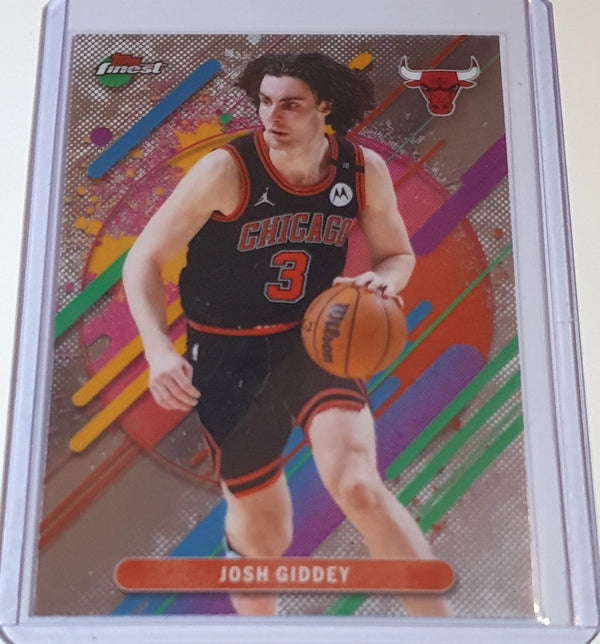 2025 Topps Finest Basketball Josh Giddey #234 RARE (Bulls) - Ready to Grade