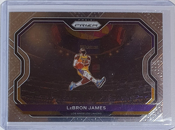 2020 Panini Prizm LeBron James #1 Kobe Tribute Dunk - Ready to Grade