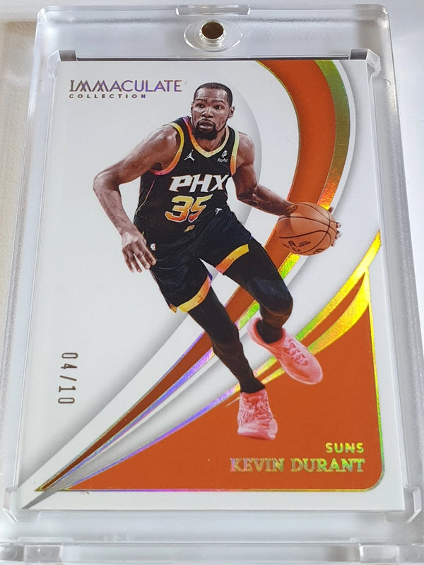 2023 Panini Immaculate Kevin Durant #39 GOLD /10 Foil Edition - Ready to Grade