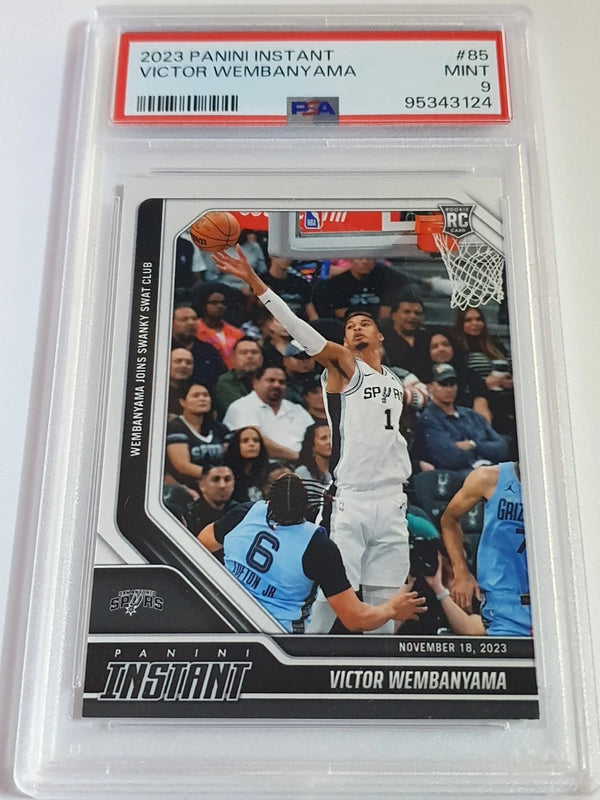 2023 Panini Instant Victor Wembanyama Rookie #85 /6841 RC - PSA 9 (Low POP)