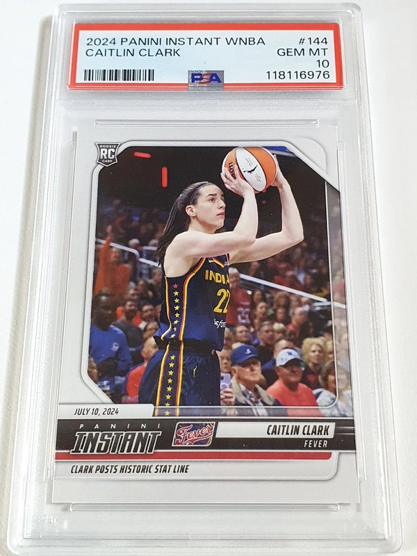2024 Panini Instant WNBA Caitlin Clark Rookie #144 /14567 RC - PSA 10 (Low POP)