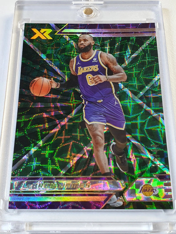 2021 Panini Chronicles XR LeBron James #397 ASIA JADE /44 Holo - Ready to Grade