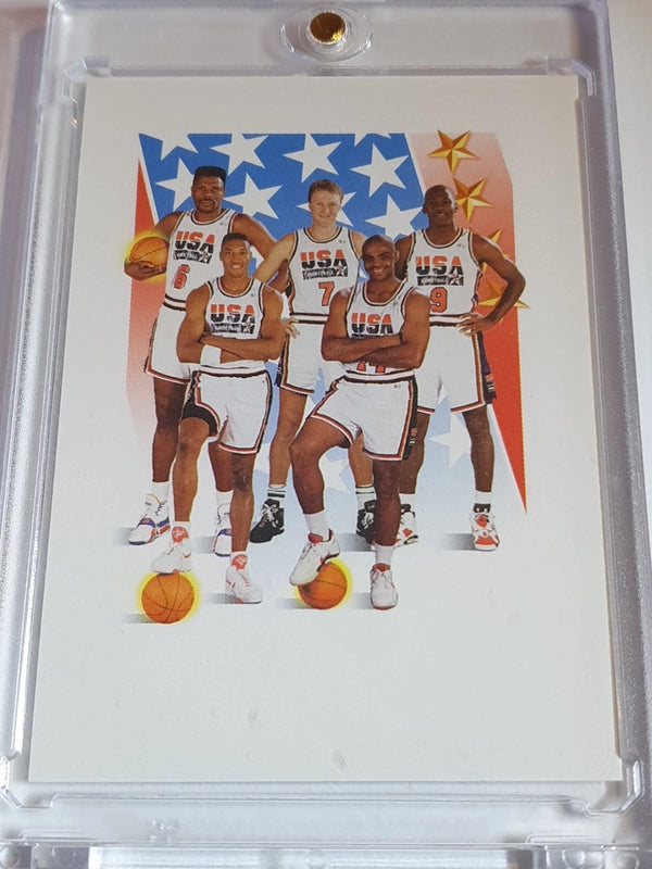 1992 Skybox Dream Team Barcelona SPECIAL MAIL-IN USA Team Card - Rare
