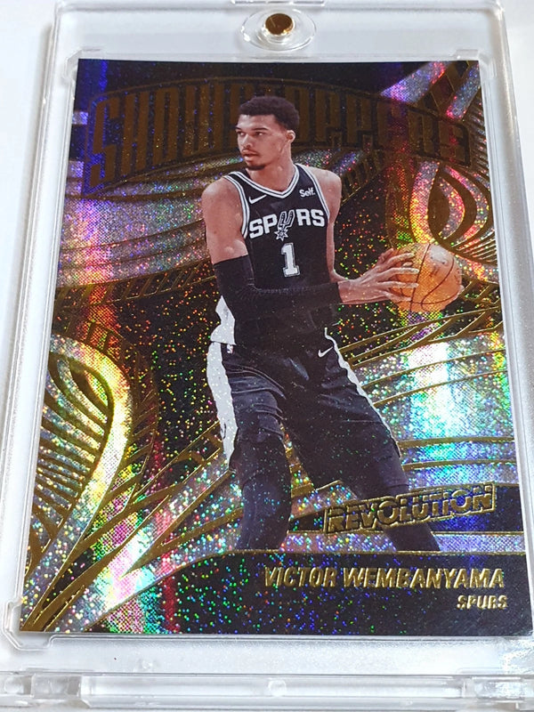 2024 Panini Revolution Victor Wembanyama #22 NEUTRON /125 Holo - Ready to Grade