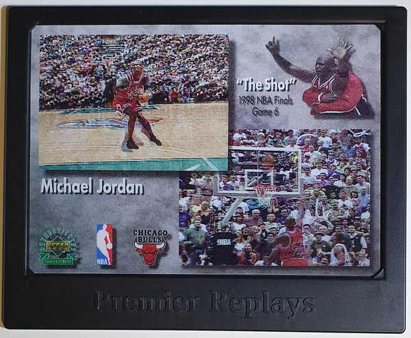 1998 Upper Deck Michael Jordan Jumbo Premier Replays 3D Motion - Rare