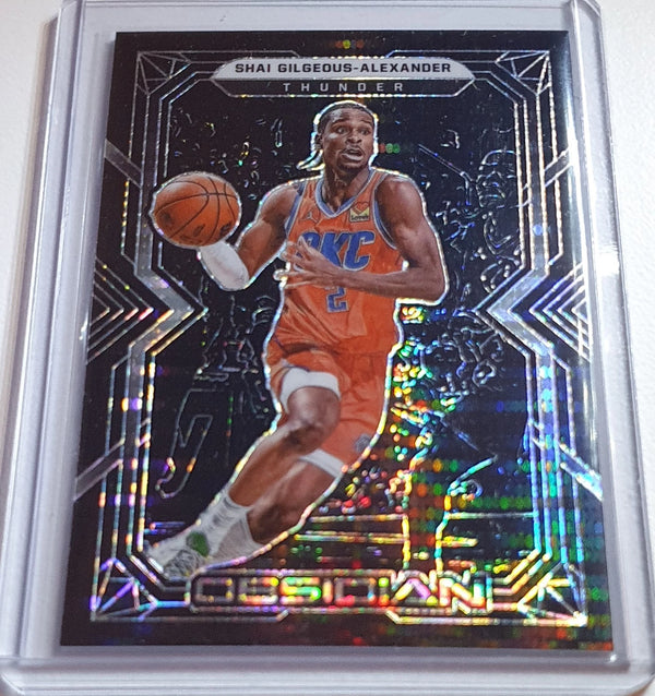 2021 Panini Obsidian Shai Gilgeous-Alexander #5 PULSAR Holo - Ready to Grade