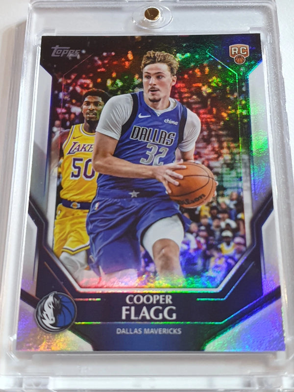 2025-26 Topps Collectors Exclusive Cooper Flagg #NBA-6 HOLO FOIL RC