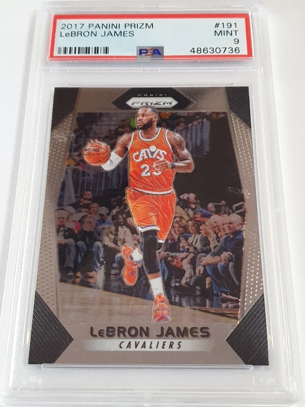 2017 Panini Prizm LeBron James #191 - PSA 9 (Low POP)
