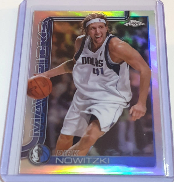 2025 Topps Chrome Dirk Nowitzki #246 REFRACTOR - Ready to Grade