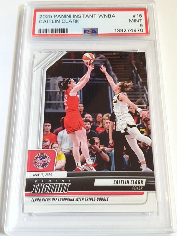 2025 Panini Instant WNBA Caitlin Clark #16 /2068 - PSA 9 (POP 17)