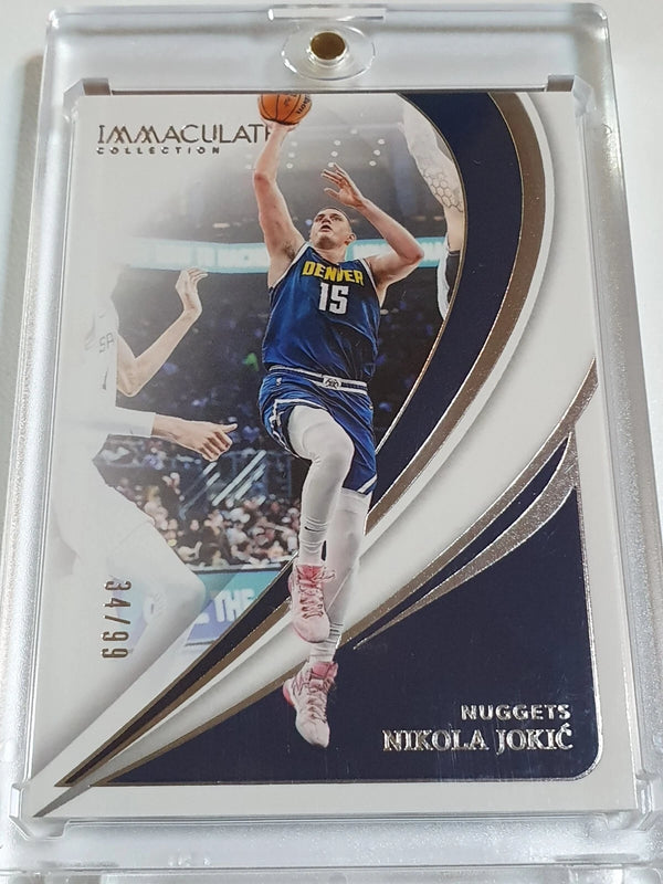 2023 Panini Immaculate Nikola Jokic #77 SILVER /99 Action Edition - Rare