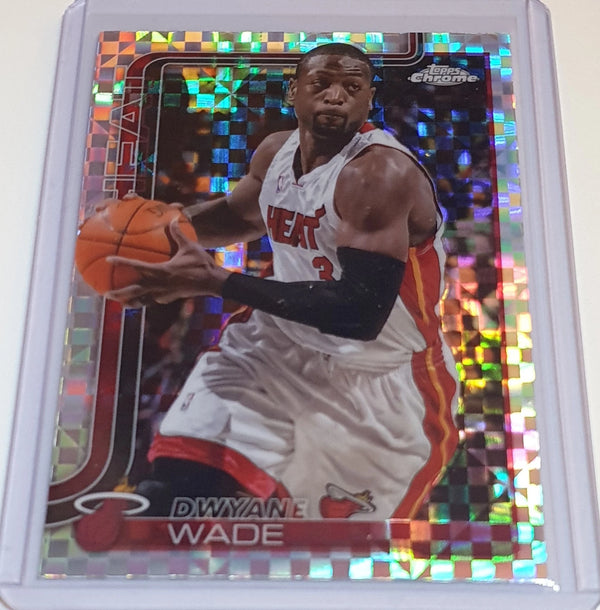 2025 Topps Chrome Dwyane Wade #241 X-FRACTOR - Ready to Grade