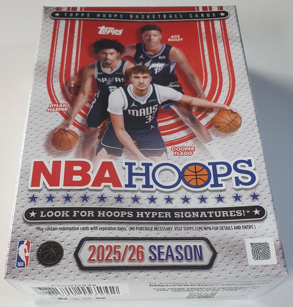 2025-26 Topps NBA Hoops Hanger Box - Factory Sealed (Pull Cooper Flagg RC?)