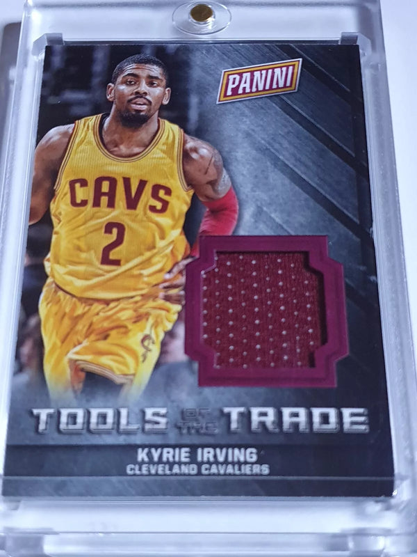 2016 Panini National Kyrie Irving #PATCH Game Worn Jersey - Ready to Grade