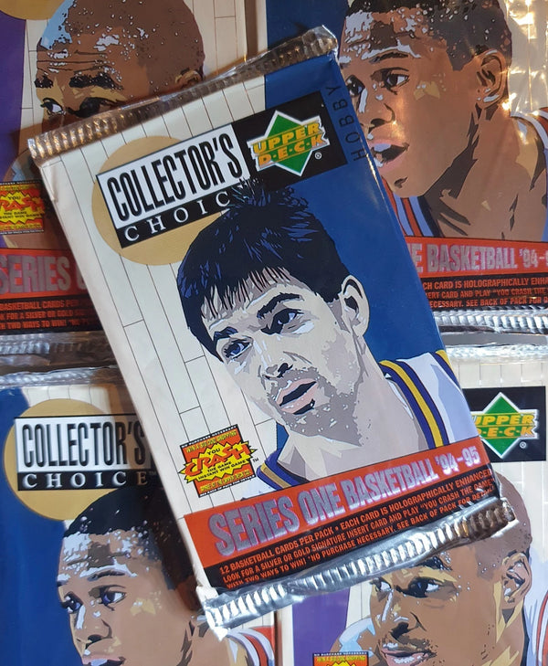 1994-95 UD Collectors Choice Basketball Series 1 Hobby - Factory Sealed Packs
