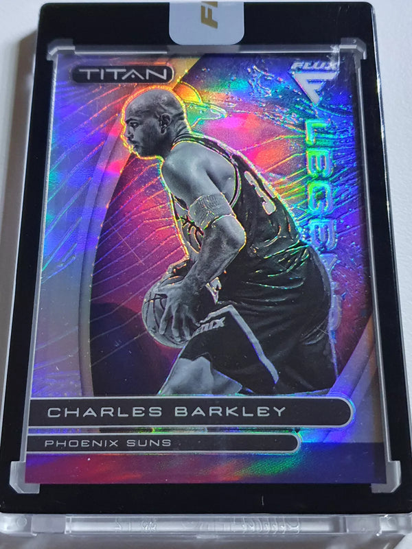 2020 Flux Charles Barkley TITAN SILVER Uncirculated SP Encased - Panini Sealed