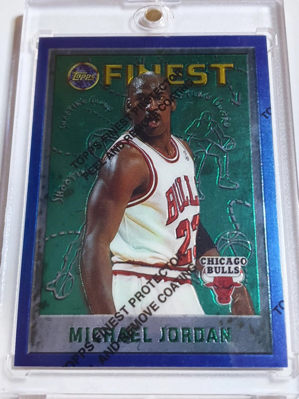 1995 Topps Finest Michael Jordan #229 With Coating - Premium Example