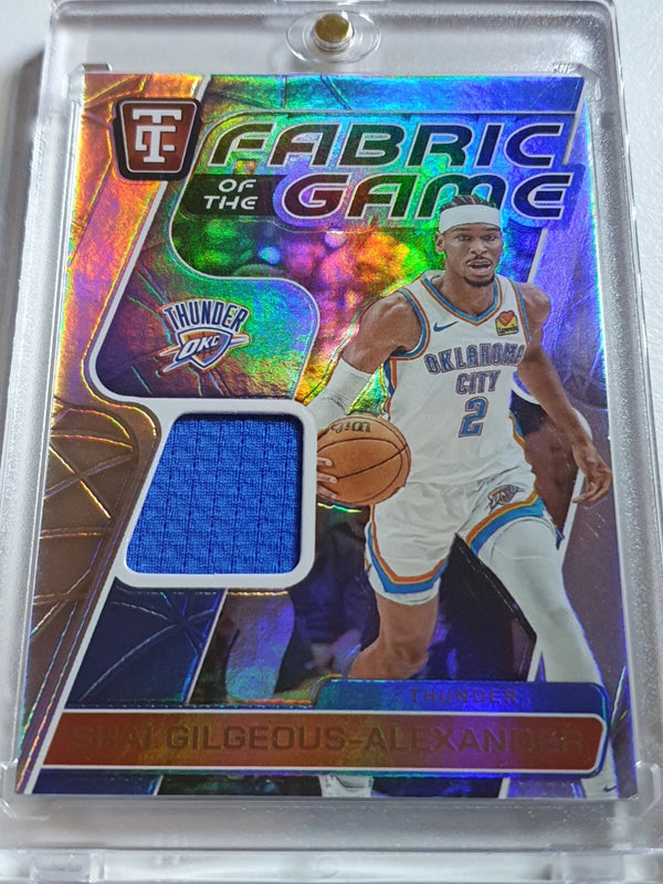 2024 Totally Certified Shai Gilgeous-Alexander #PATCH SILVER /99 Game Jersey