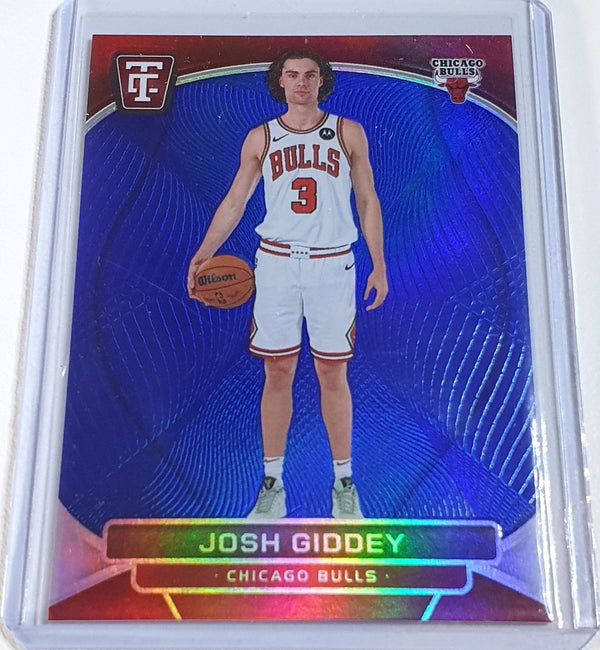 2024 Totally Certified Josh Giddey #85 BLUE PLATINUM MIRROR /99 Holo - Rare