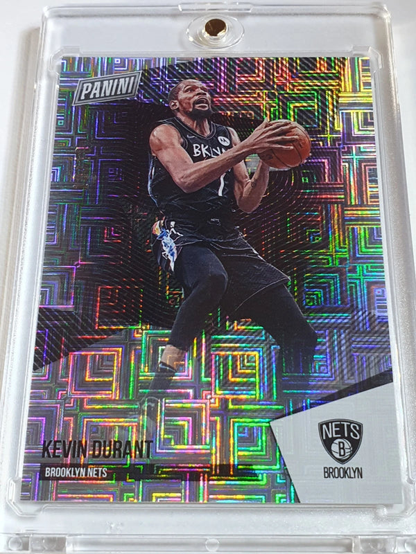 2021 Panini National Kevin Durant #25 ESCHER SQUARES 10/10 Holo - Rare