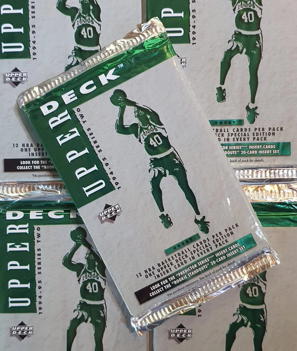 1994-95 Upper Deck NBA Basketball Series 2 Hobby Pack - Factory Sealed Packs