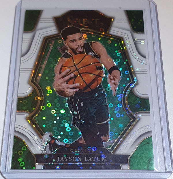 2022 Panini Select Jayson Tatum #155 WHITE DISCO /75 Holo Premier Level - Rare