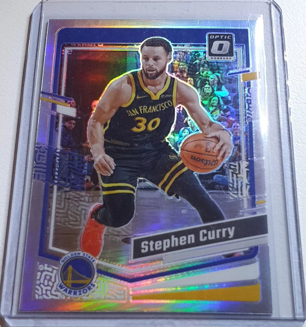 2023 Panini Donruss Optic Stephen Curry #198 SILVER Holo - Ready for Grading
