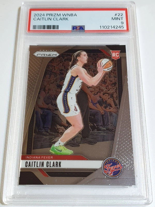 2024 Panini Prizm WNBA Caitlin Clark Rookie #22 RC - PSA 9 (Low POP)
