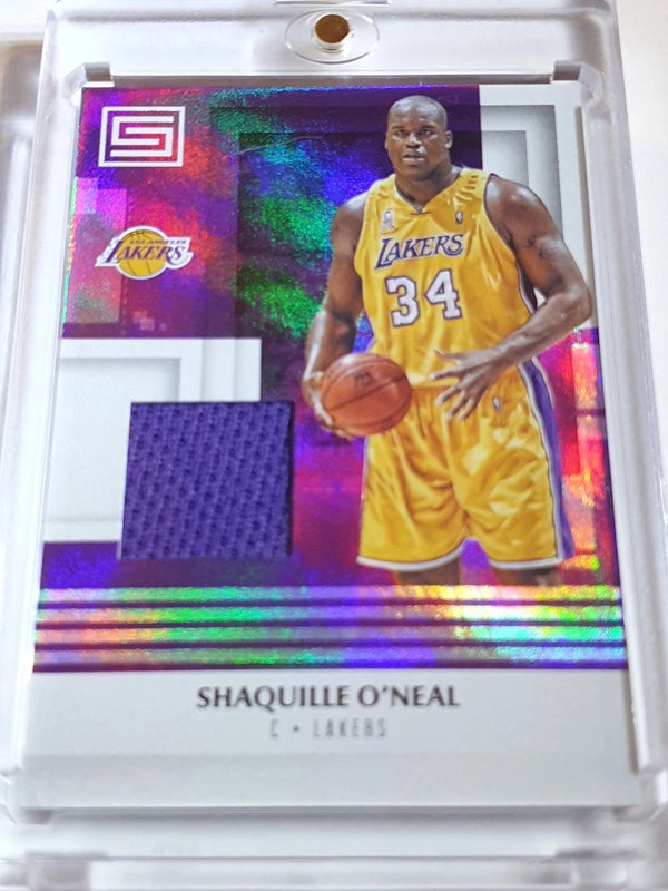 2017 Panini Status Shaquille O'Neal #PATCH Game Worn Jersey - Ready to Grade