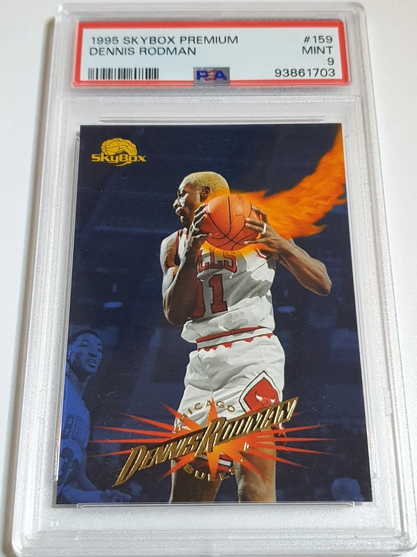 1995 Skybox Premium Dennis Rodman #159 - PSA 9 (POP 14)