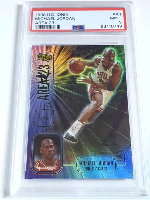 1998 Upper Deck Ionix Michael Jordan #A1 AREA 23 - PSA 9