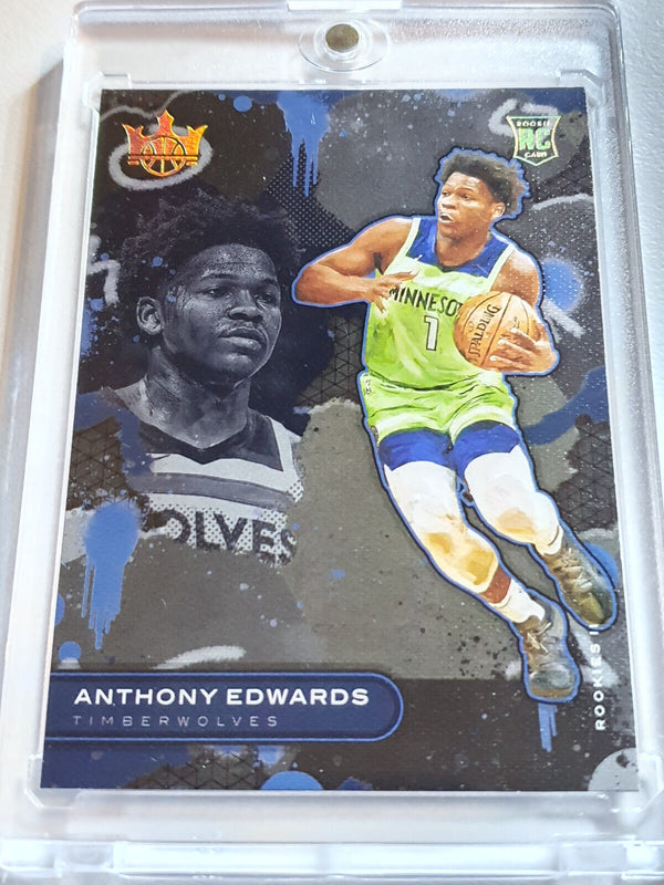 2020 Panini Court Kings Anthony Edwards Rookie LEVEL 2 (II) RC - Ready to Grade