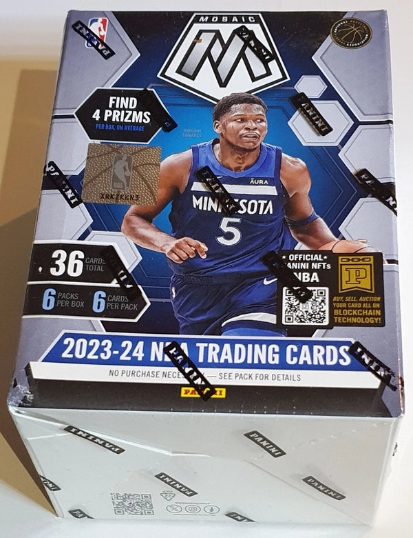 2023-24 Panini Mosaic Basketball Blaster Box (Victor Wembanyama?) Factory Sealed
