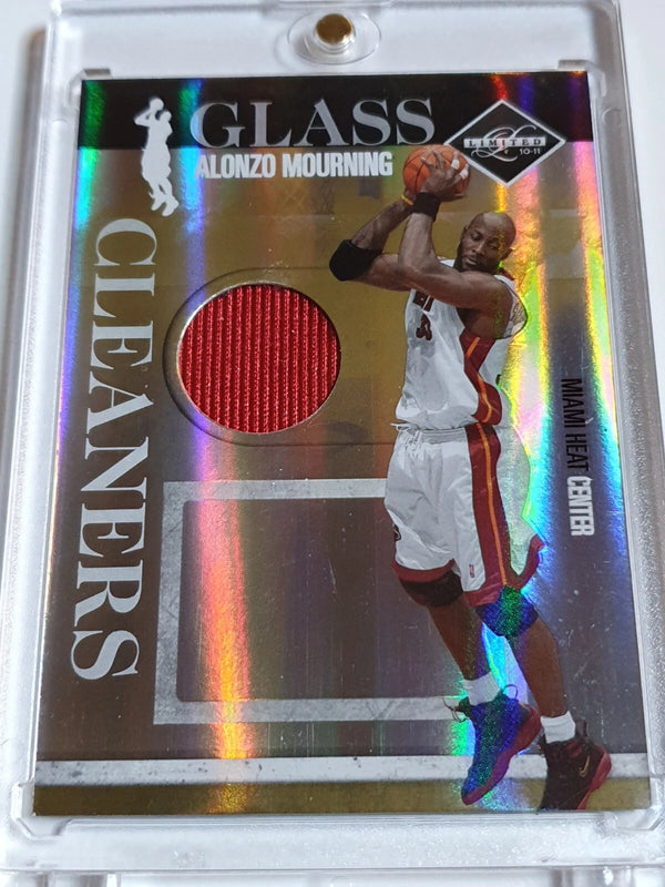 2010 Panini Limited Alonzo Mourning #PATCH /99 Game Worn Jersey - Rare
